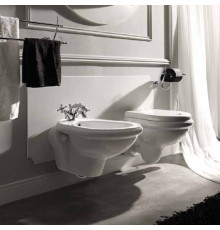 Биде подвесное Kerasan Retro 52х38 см 1 отверстие белое 102601*1