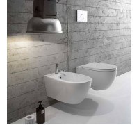 Биде подвесное Globo 4ALL 54х36 см белый MDS09.BI