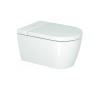 Унитаз-биде подвесной безободковый Duravit Starck f Plus HygieneGlaze белый 612000012002360/2510092096