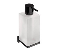 Дозатор для жидкого мыла подвесной Colombo Design Look черный матовый B9316.NM-VAN
