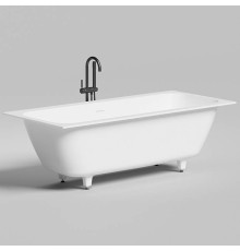 Ванна встраиваемая на ножках Salini Orlanda Axis Kit 180х80х60 см UpDown S-Sense белый глянцевый 103312G