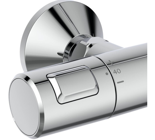 Душевая система Ideal Standard Ceratherm T25 с термостатом верхний душ 20 см хром A7590AA
