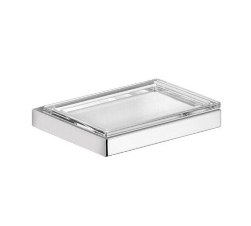 Мыльница Keuco Edition 11 120x105x21 мм прозрачный/хром 11155019000