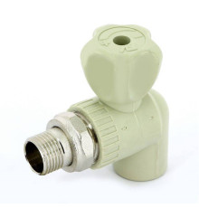 Кран для радиаторов шаровой FV-PLAST угловой сварка-НР с разъемным соединением 20x1/2 A315020000