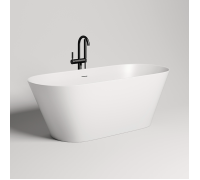 Ванна отдельностоящая Salini Mona 170х72х58.5 см S-Sense белый глянцевый 102912G