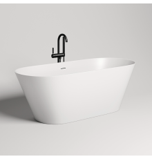 Ванна отдельностоящая Salini Mona 170х72х58.5 см S-Sense белый глянцевый 102912G