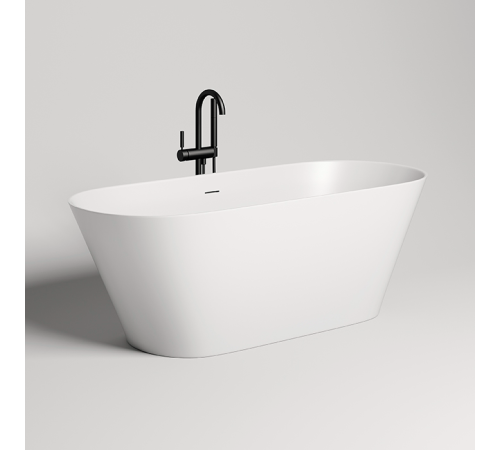 Ванна отдельностоящая Salini Mona 170х72х58.5 см S-Sense белый глянцевый 102912G