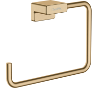 Кольцо для полотенца Hansgrohe AddStoris шлифованная бронза 41754140