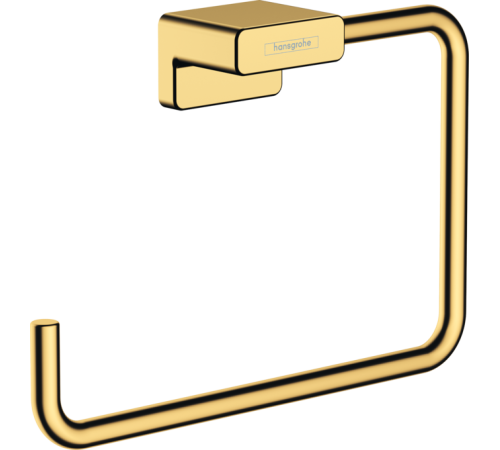 Кольцо для полотенца Hansgrohe AddStoris полированное золото 41754990