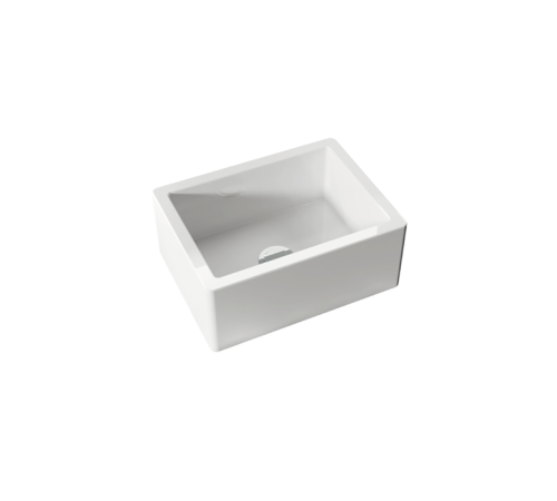 Раковина кухонная Kerasan Hannah Essex 60.8x45.6x25.4 см без отверстия белый 541001