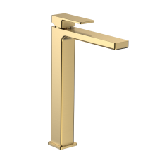 Смеситель для раковины Teka Savona высокий 250 мм золото шлифованное AQM6814BG