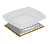 Мыльница настольная Colombo Design Portofino хром/золото B3242.CR2-VAN