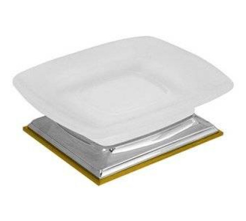 Мыльница настольная Colombo Design Portofino хром/золото B3242.CR2-VAN