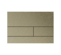 Панель смыва для унитаза TECE TECEsquare II металлическая PVD Brushed Nickel 9240843