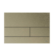 Панель смыва для унитаза TECE TECEsquare II металлическая PVD Brushed Nickel 9240843