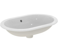 Раковина встраиваемая Ideal Standard Connect овал 620x410x175 мм E504901