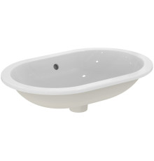 Раковина встраиваемая Ideal Standard Connect овал 620x410x175 мм E504901