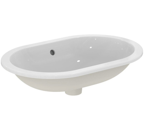 Раковина встраиваемая Ideal Standard Connect овал 620x410x175 мм E504901