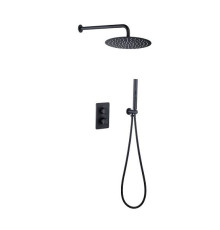 Душевой комплект Allen Brau Priority черный матовый 5.31013-31