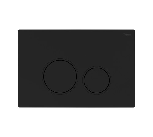 Панель смыва REHAU NOVA ORB 001 пластик черный матовый 19102241001