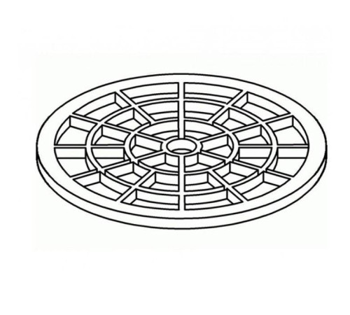 Решетка для трапа TECE 660005
