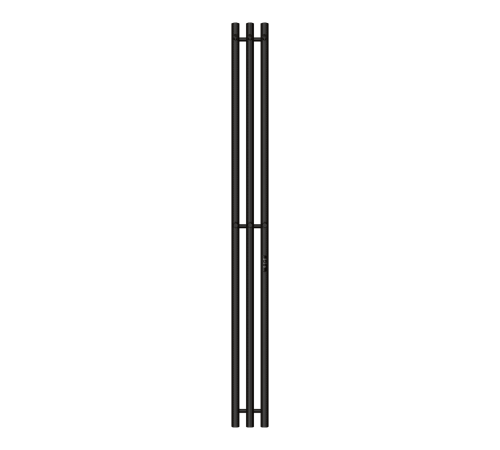 Полотенцесушитель электрический Primoclima Sol R C E Black 1500x120 мм 3 секции PCSolRCEBlack150123