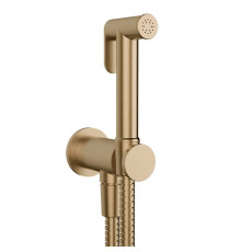 Гигиенический душ Gessi Transparenze настенный Warm Bronze Brushed PVD 14331#726