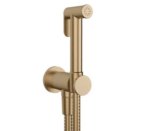 Гигиенический душ Gessi Transparenze настенный Warm Bronze Brushed PVD 14331#726