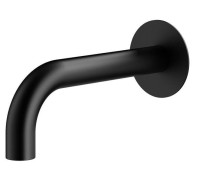 Излив для ванны Plumberia Selection IXO длина 25 см черный матовый SPT0258NO