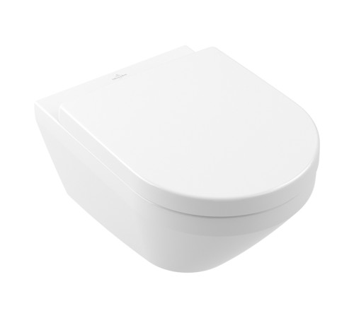 Комплект унитаз подвесной Villeroy & Boch Architectura TwistFlush CeramicPlus с сиденьем SoftClosing 4694CLR1