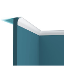 Карниз потолочный Perfect Plus P148 из ударопрочного полимера 2000x120x120 мм P148