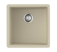Кухонная мойка Omoikiri Bosen 44-U-BE Tetogranit 44x44 см ваниль 4993596