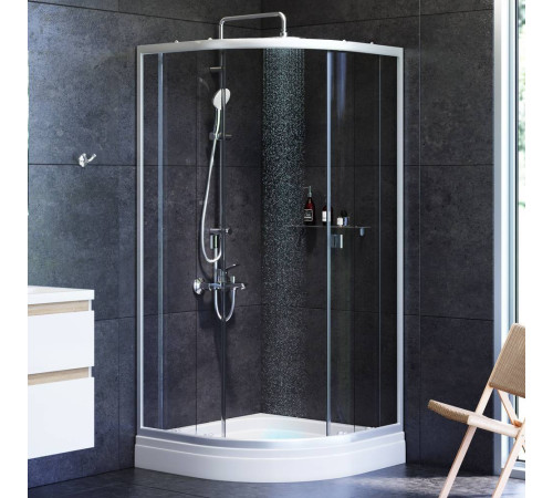 Душевое ограждение AM.PM X-Joy 90х90 см без поддона матовый хром W88G-205-090MT64