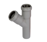 Тройник для внутренней канализации Ostendorf HTEA 32/32 мм 45° 110200