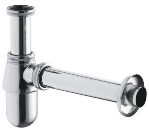 Сифон бутылочный Kludi 1 1/4 для раковины без выпуска 1010505-00