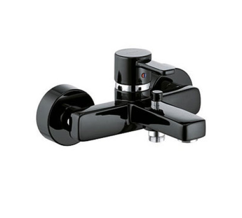 Смеситель для ванны Kludi Zenta черный/хром 386708675