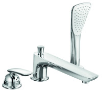 Смеситель на борт ванны Kludi Balance на 3 отверстия комплект 524470575