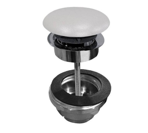 Донный клапан клик-клак Kerasan керамическая крышка Grigio matt 923359