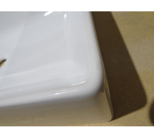 Раковина накладная GSI Kube X 370х600 мм белый глянцевый 945311_УЦ/3