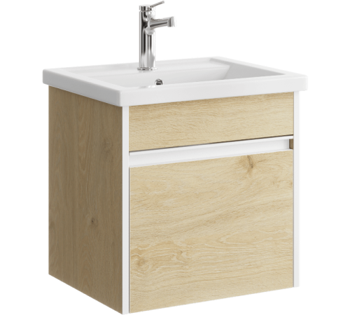 Тумба под умывальник подвесная AQweber Urban 468х460х400 мм Дуб Давос URB0105DD