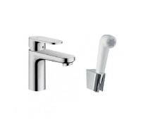 Смеситель для раковины Hansgrohe Vernis Blend 70 с гигиеническим душем хром 71215000