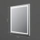 Зеркало настенное AM.PM Gem с LED-подсветкой по периметру 65 см M91AMOX0651WG