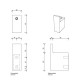 Крючок Decor Walther CT HAK1 черный матовый 0650360