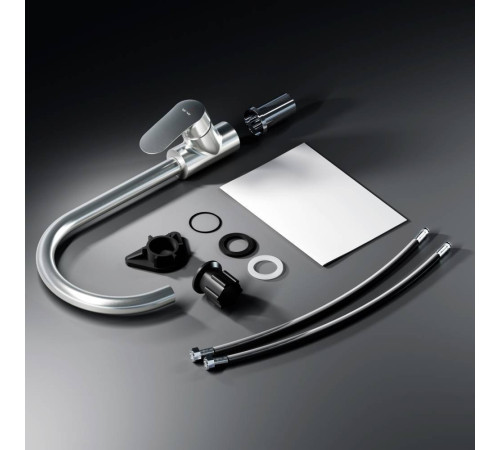 Смеситель для кухни AM.PM Like сатин F8007111