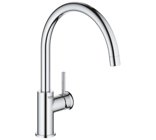 Смеситель для кухни Grohe BauClassic высокий C-излив 207 мм 31234001