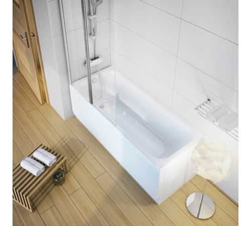 Ванна Ravak Chrome 160х70 см встраиваемая белая C731000000