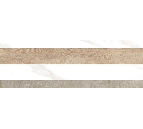 Плитка настенная Laparet Arctic полоски бежевый 20х60 см 00-00-5-17-00-11-2487
