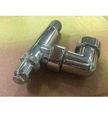 Кран поворотный для полотенцесушителя Margaroli хром RU0000AA03CR