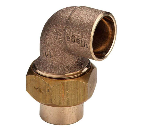 Разъемное соединение угловое Viega 94096 пайка-пайка 28 мм 146368