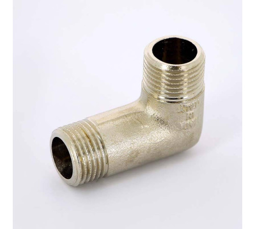 Угольник резьбовой Uni-Fitt 1/2 Н-Н никелированный 613N2200
